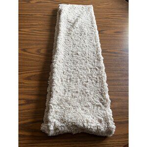 Indigo Soul cream soft and fluffy infinity scarf